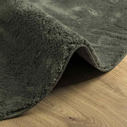 Teppich Waldgrün 100 x 200 cm Polyester