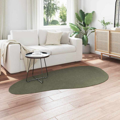 Teppich Waldgrün 100 x 200 cm Polyester