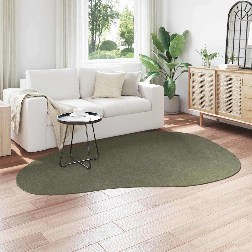 Teppich Waldgrün 160 x 230 cm Polyester