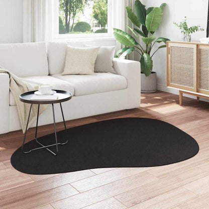 Teppich Schwarz 120 x 170 cm Polyester