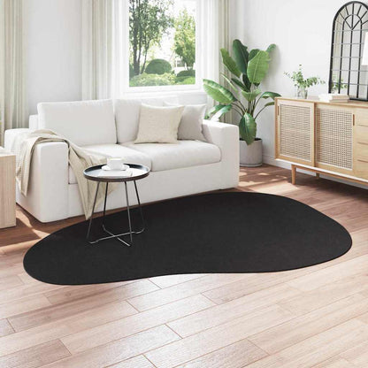 Teppich Schwarz 160 x 230 cm Polyester