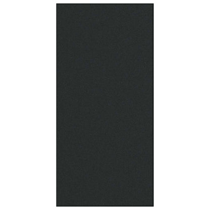 Fußmatte Schwarz 120 x 250 cm Polyamid und PVC