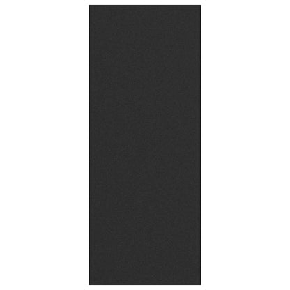 Fußmatte Schwarz 120 x 300 cm Polyamid und PVC
