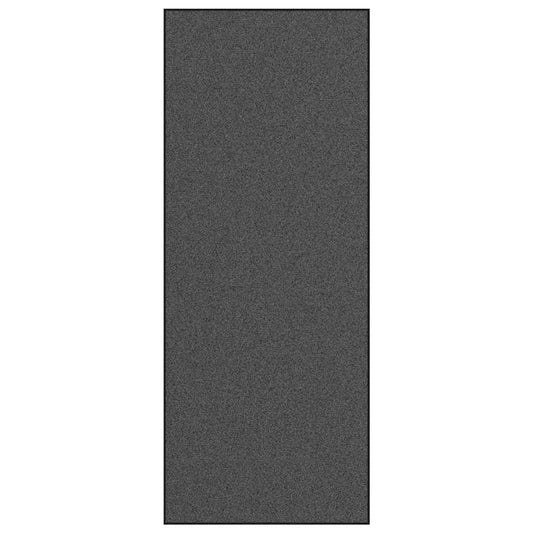Fußmatte Anthrazit und Schwarz 120 x 300 cm Polyamid und PVC