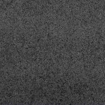Fußmatte Anthrazit und Schwarz 120 x 350 cm Polyamid und PVC