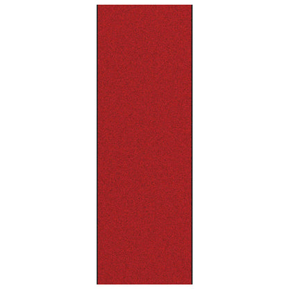 Fußmatte Rot und Schwarz 120 x 350 cm Polyamid und PVC