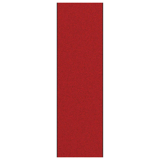 Fußmatte Rot und Schwarz 120 x 400 cm Polyamid und PVC