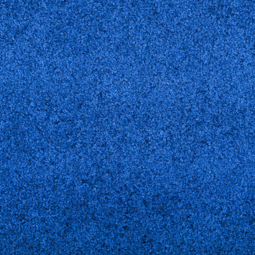 Fußmatte Blau und Schwarz 120 x 250 cm Polyamid und PVC