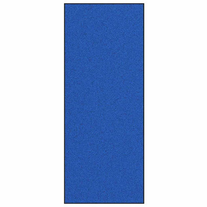 Fußmatte Blau und Schwarz 120 x 300 cm Polyamid und PVC