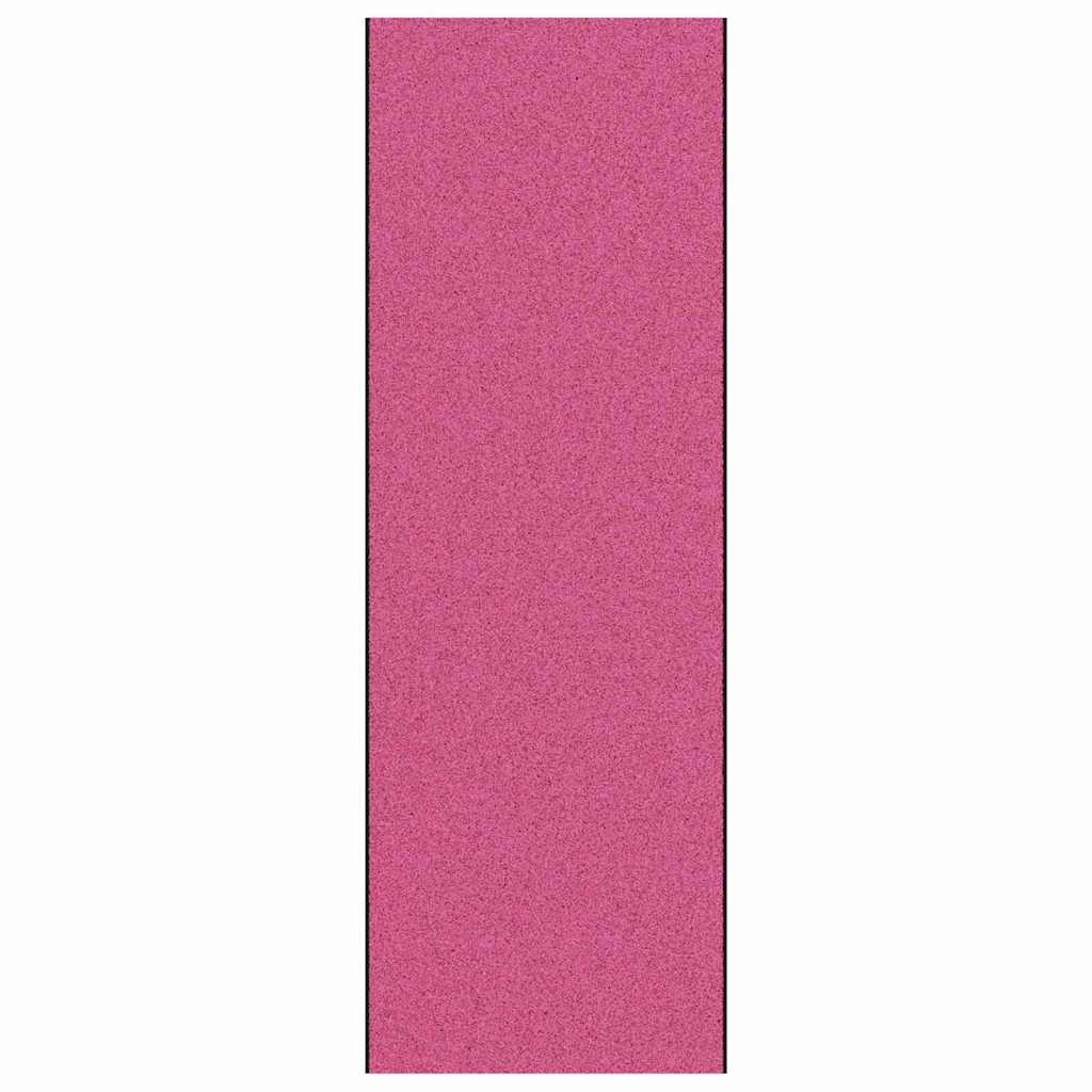 Fußmatte Rosa und Schwarz 120 x 350 cm Polyamid und PVC