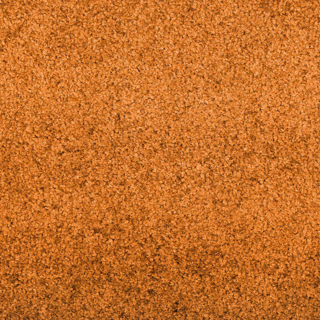 Fußmatte Orange und Schwarz 120 x 250 cm Polyamid und PVC
