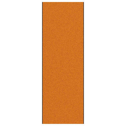 Fußmatte Orange und Schwarz 120 x 350 cm Polyamid und PVC