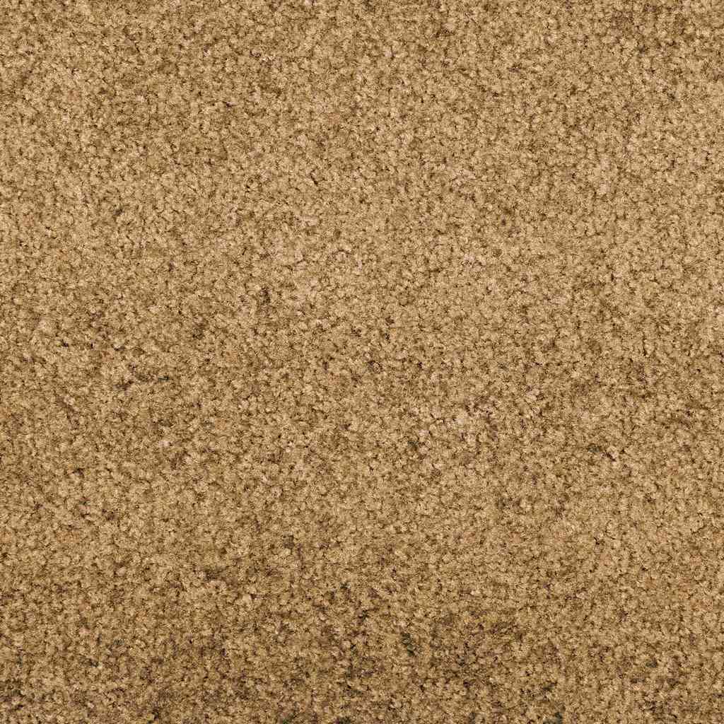 Fußmatte Creme und Schwarz 120 x 250 cm Polyamid und PVC