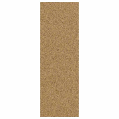 Fußmatte Creme und Schwarz 120 x 350 cm Polyamid und PVC