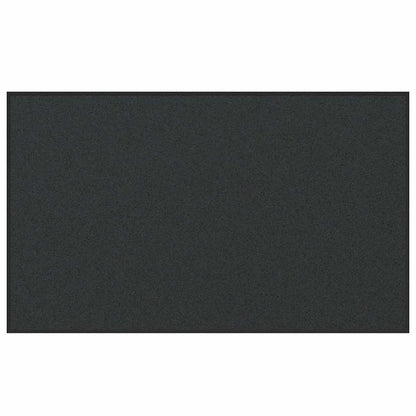 Fußmatte Schwarz 90 x 150 cm Polypropylen und Vinyl