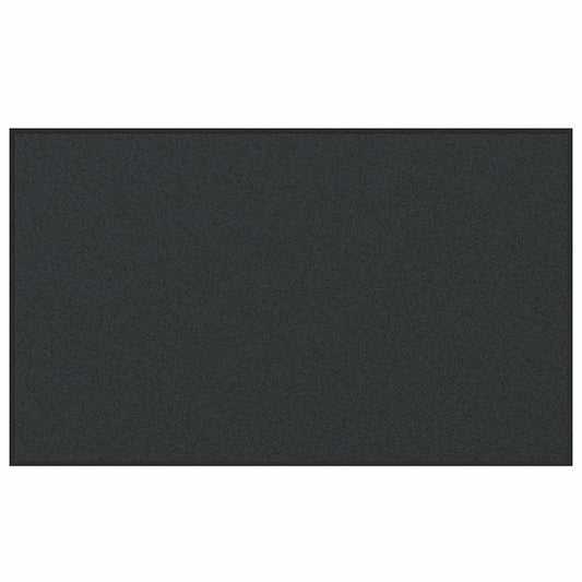 Fußmatte Schwarz 90 x 150 cm Polypropylen und Vinyl