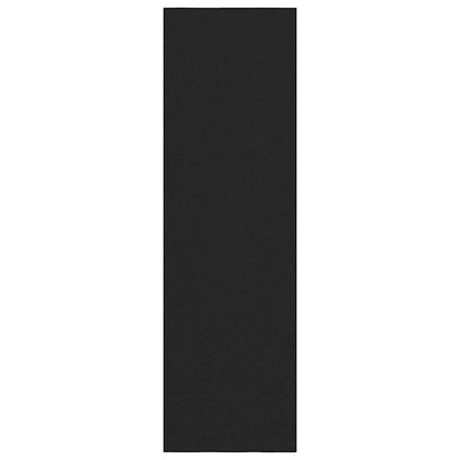 Fußmatte Schwarz 120 x 400 cm Polypropylen und Vinyl