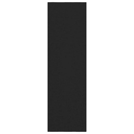 Fußmatte Schwarz 120 x 400 cm Polypropylen und Vinyl
