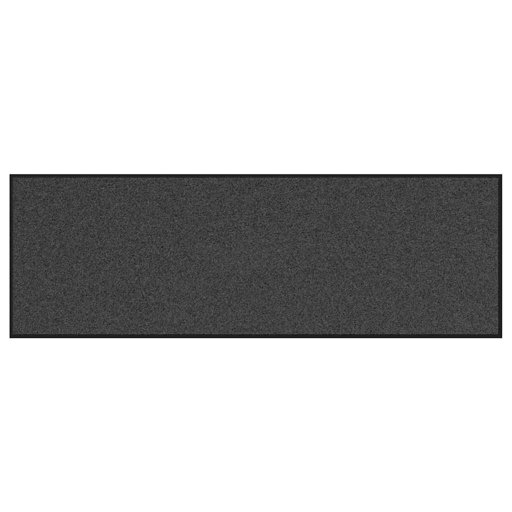 Fußmatte Sonstiges Anthrazit und Schwarz 60 x 180 cm