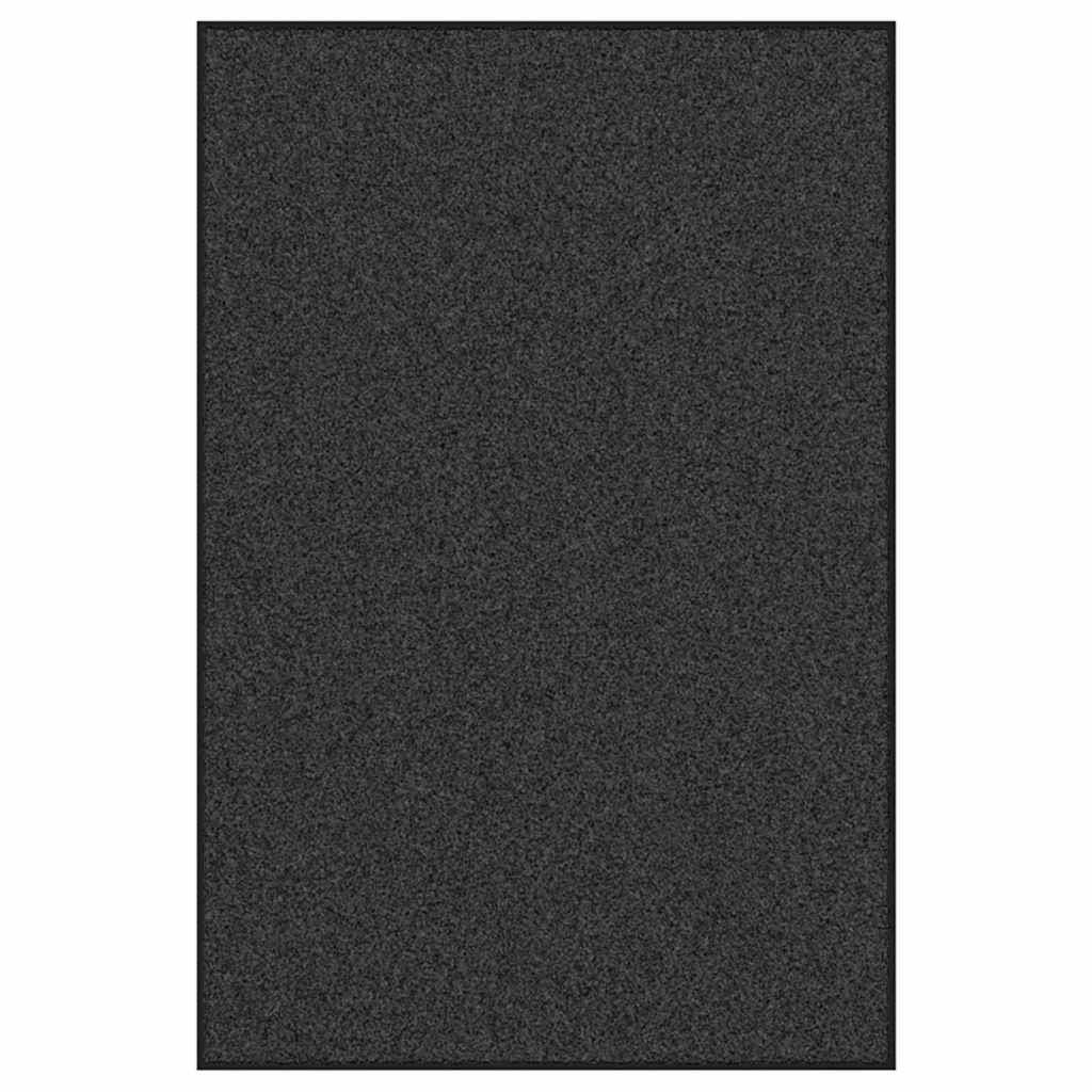 Fußmatte Sonstiges Anthrazit und Schwarz 120 x 180 cm