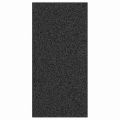Fußmatte Sonstiges Anthrazit und Schwarz 120 x 250 cm