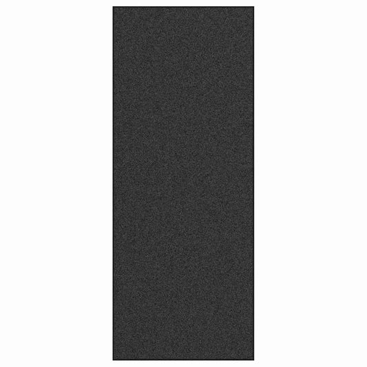 Fußmatte Anthrazit und Schwarz 120 x 300 cm
