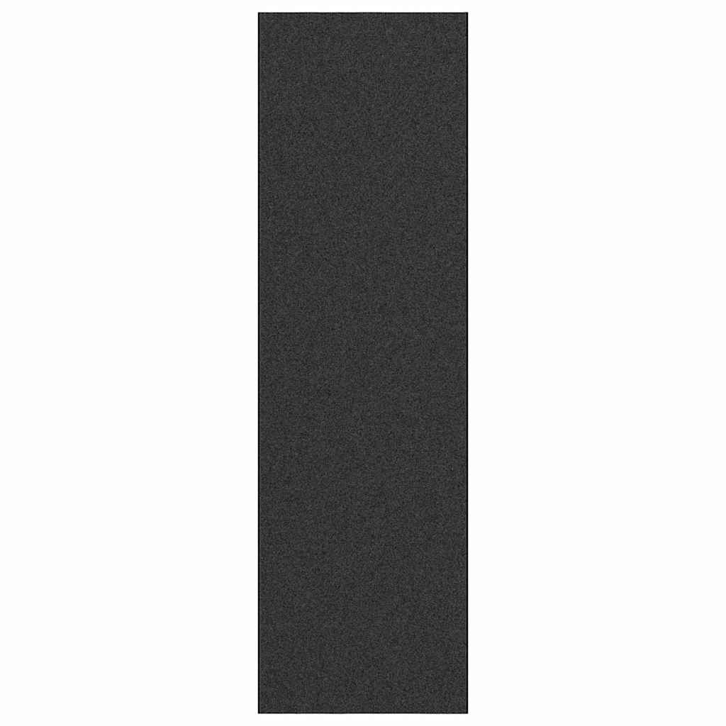 Fußmatte Anthrazit und Schwarz 120 x 400 cm