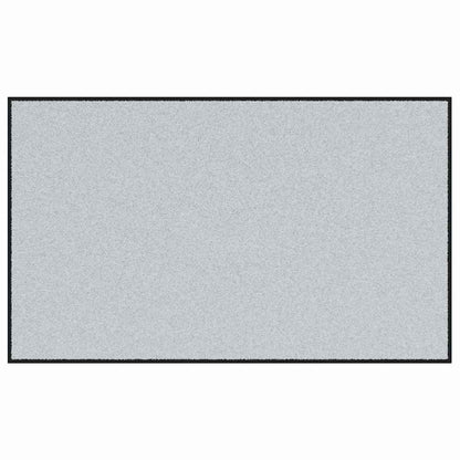 Fußmatte Grau und Schwarz 90 x 150 cm Polypropylen und Vinyl