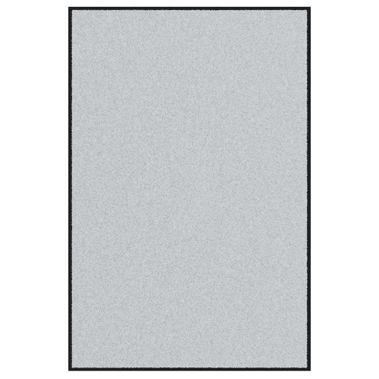 Fußmatte Grau und Schwarz 120 x 180 cm Polypropylen und Vinyl
