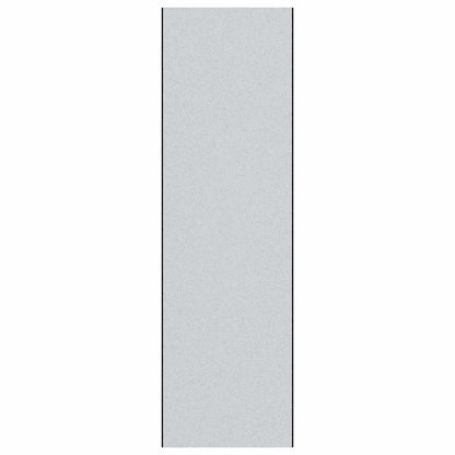 Fußmatte Grau und Schwarz 120 x 400 cm Polypropylen und Vinyl