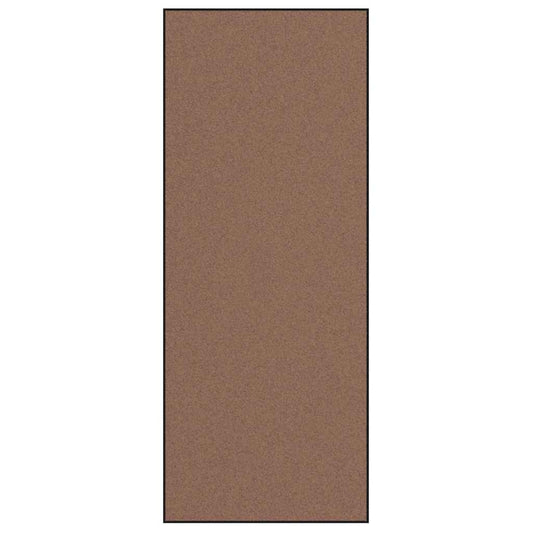 Fußmatte Braun und Schwarz 120 x 300 cm Polypropylen und Vinyl