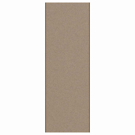 Fußmatte Beige und Schwarz 120 x 350 cm Polypropylen und Vinyl