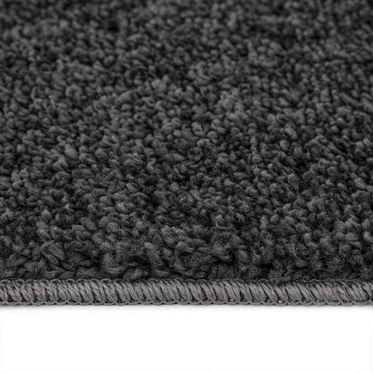 Teppich Dunkelgrau 200 x 200 cm Polypropylen