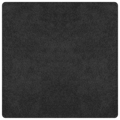 Teppich Dunkelgrau 200 x 200 cm Polypropylen