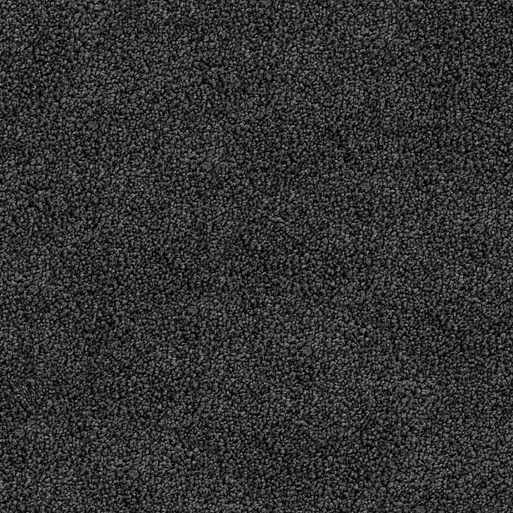 Anti-Rutsch Shaggy Teppich Dunkelgrau 160 x 160 cm PP