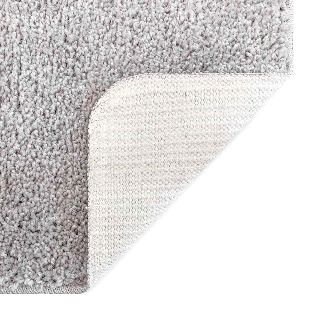 Teppich Grau 200 x 200 cm Polypropylen