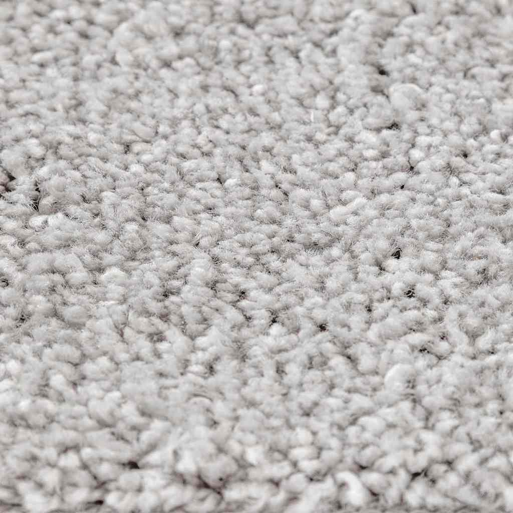 Teppich Grau 200 x 200 cm Polypropylen
