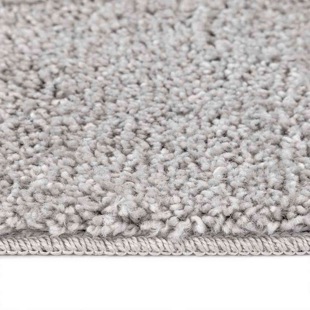 Teppich Grau 200 x 200 cm Polypropylen