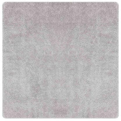 Teppich Grau 200 x 200 cm Polypropylen
