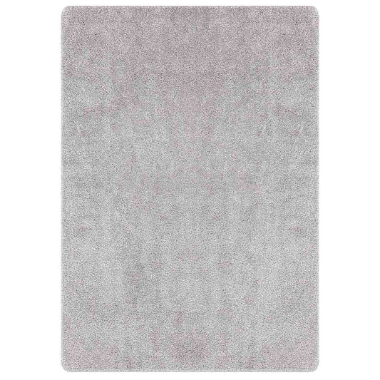 Teppich Grau 240 x 340 cm Polypropylen