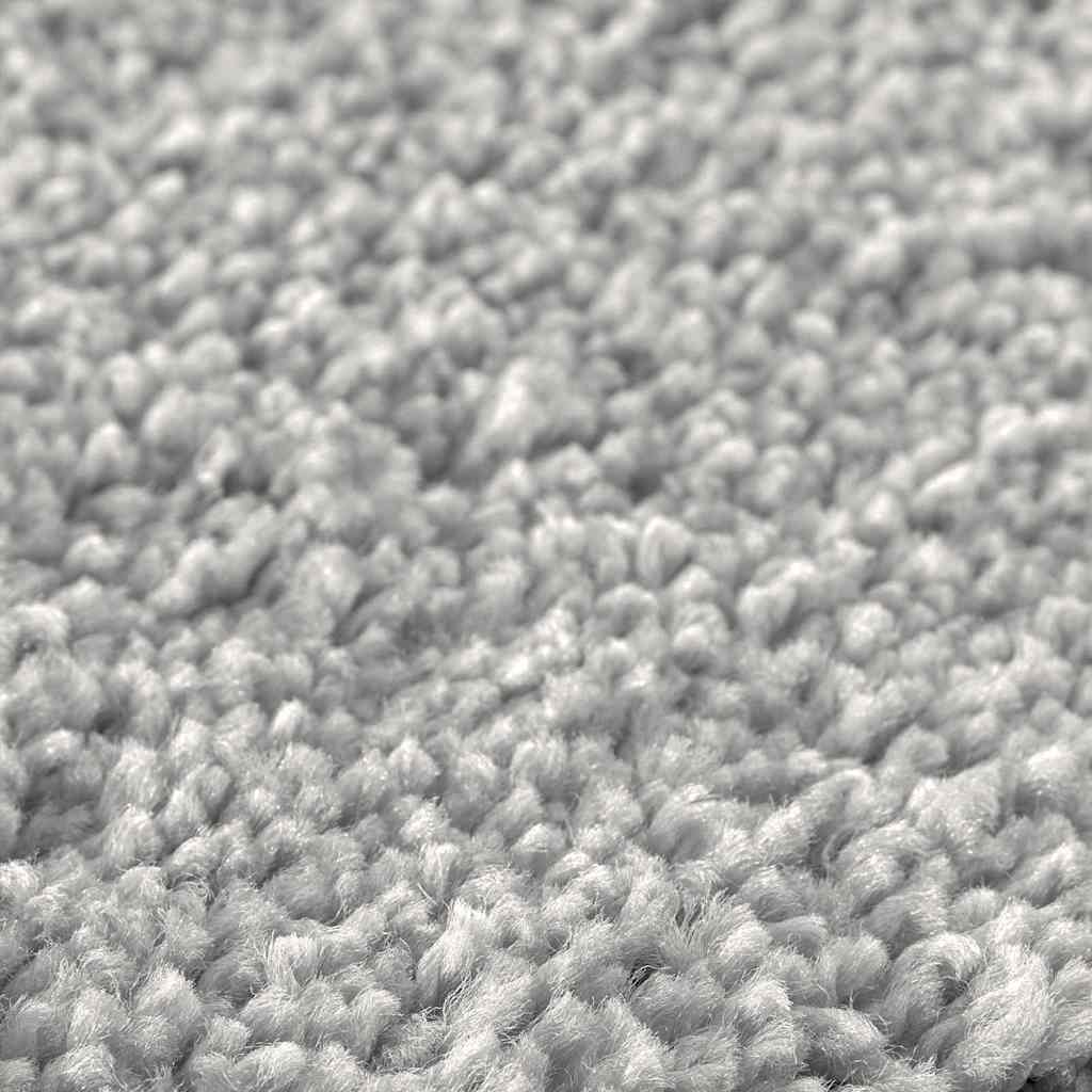 Teppich Grau 90 x 90 cm Polypropylen