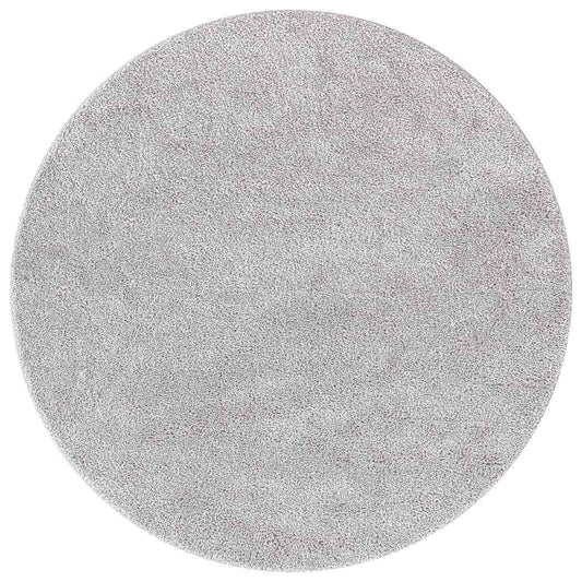 Teppich Grau 90 x 90 cm Polypropylen