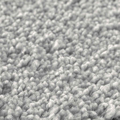 Teppich Grau 120 x 120 cm Polypropylen