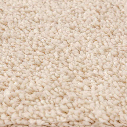 Teppich Creme 200 x 200 cm Polypropylen