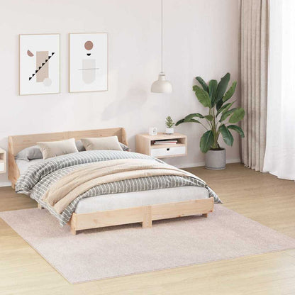 Anti-Rutsch Shaggy Teppich Creme 200 x 200 cm PP