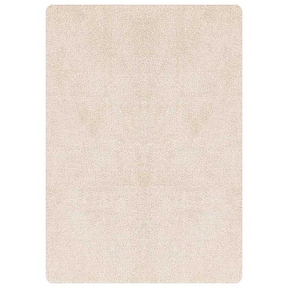 Teppich Creme 240 x 340 cm Polypropylen