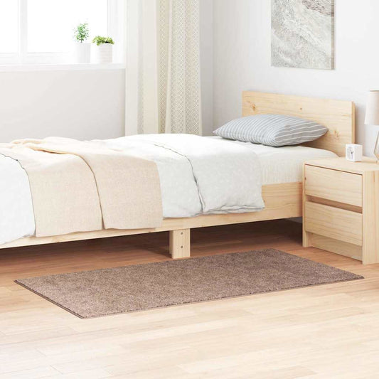 Teppich Braun 80 x 150 cm Polypropylen