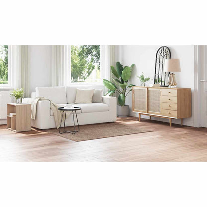 Teppich Braun 120 x 170 cm Polypropylen