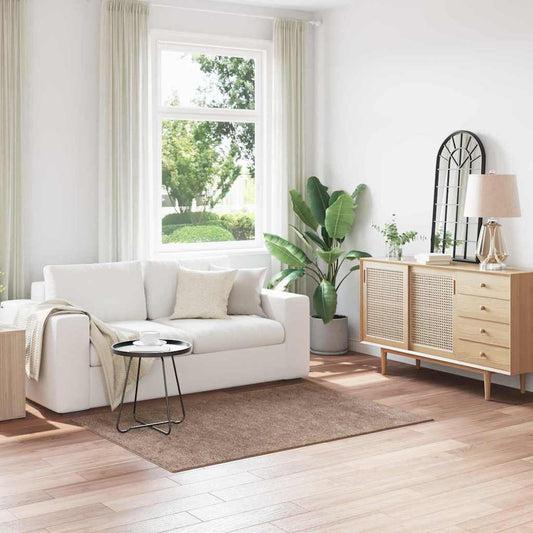 Teppich Braun 120 x 170 cm Polypropylen