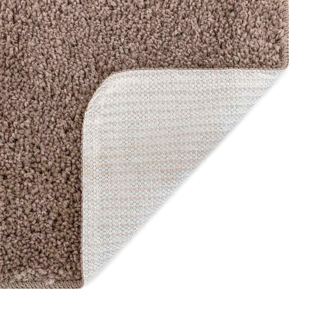 Teppich Braun 160 x 160 cm Polypropylen